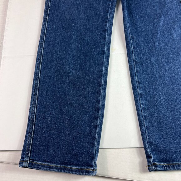 Judy Blue Jeans Women's 29x29* Straight High Rise Dark Blue Stretch Denim Tag 28 - Picture 6 of 16